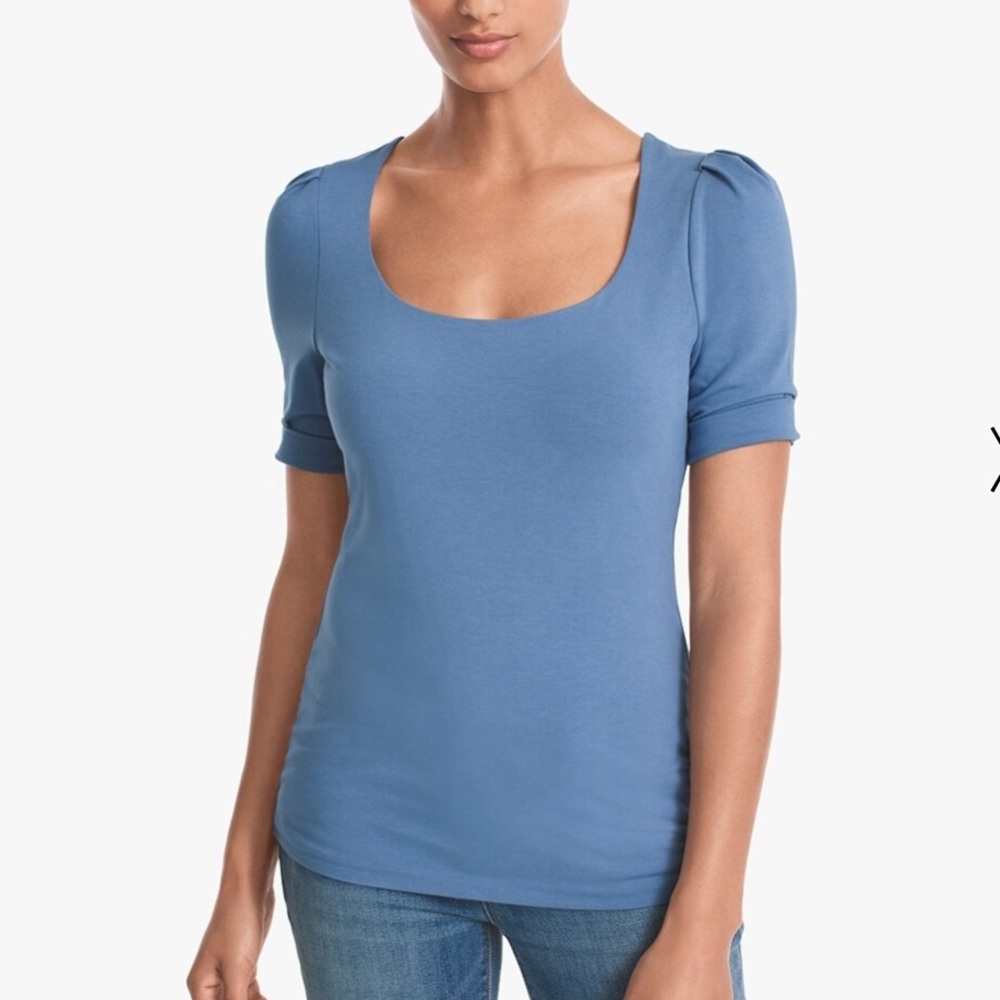WHBM Scoop Neck Knit Top NWT